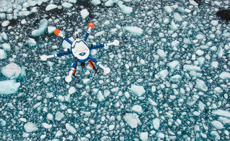 BBVA OpenMind - Monitoring Antarctica from a Drone's-Eye View