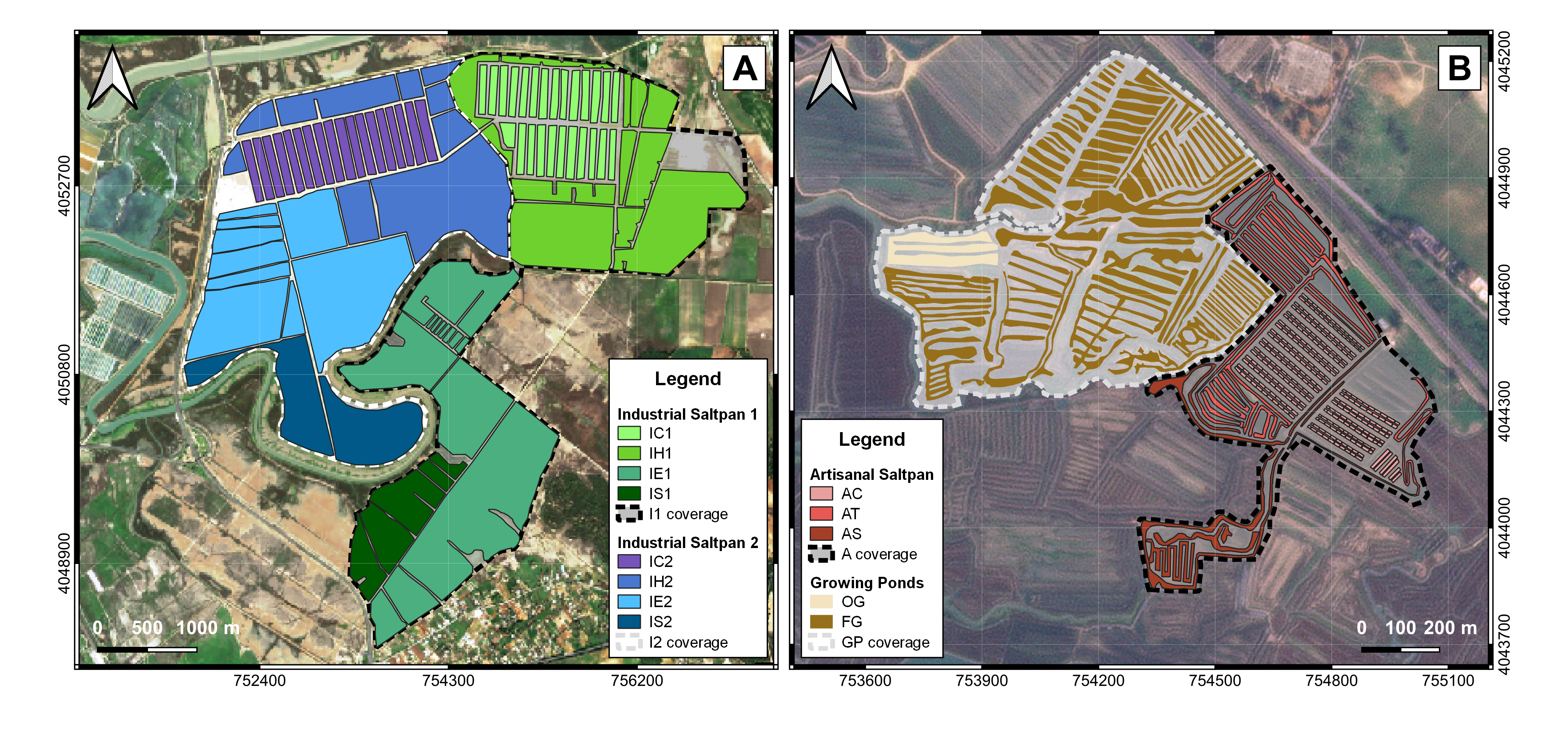 Air-water CO2 exchange in transformed saltmarshes for different uses and under various management models