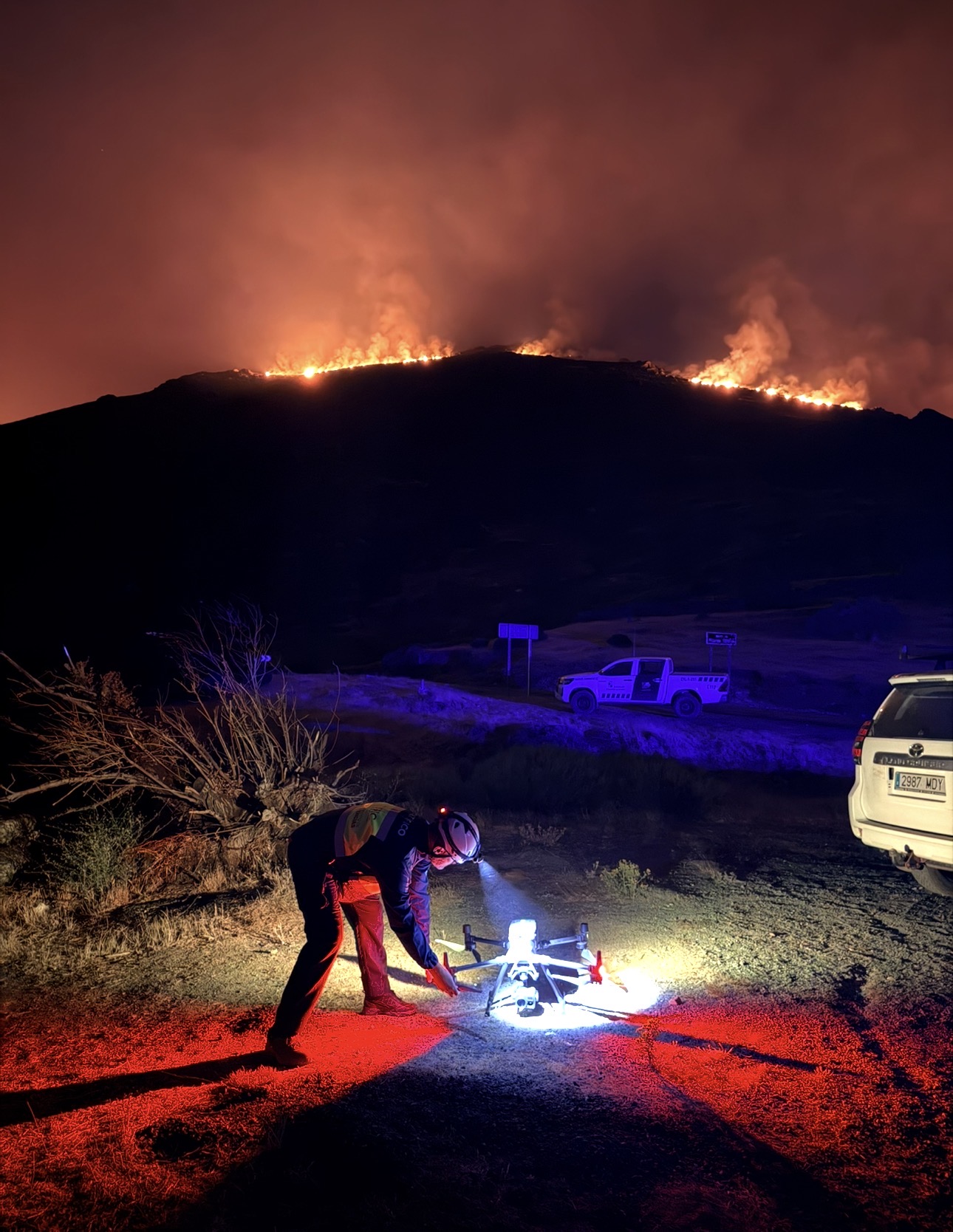 Wildfire response operations